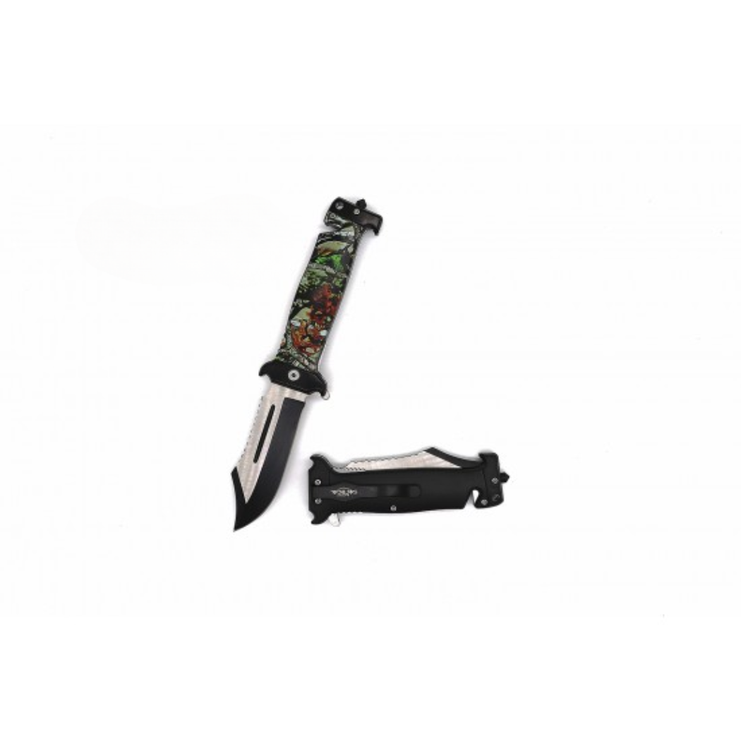 Spring Assist Folding Knife 9.25" overall (120/12/14*10*17/47)