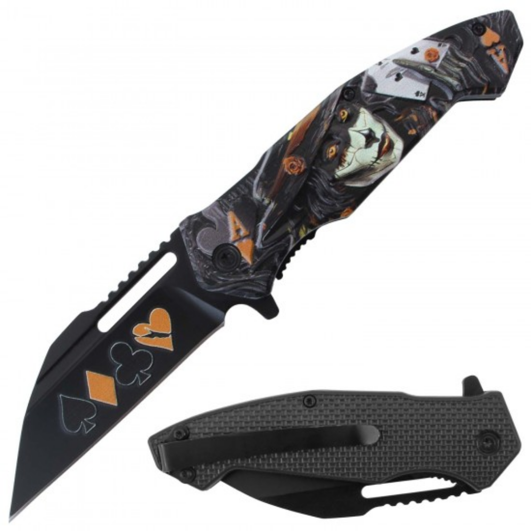 Assisted Knife 3D Print Plastic Handle 4.5" closed. (100/10/12*12*12/29)