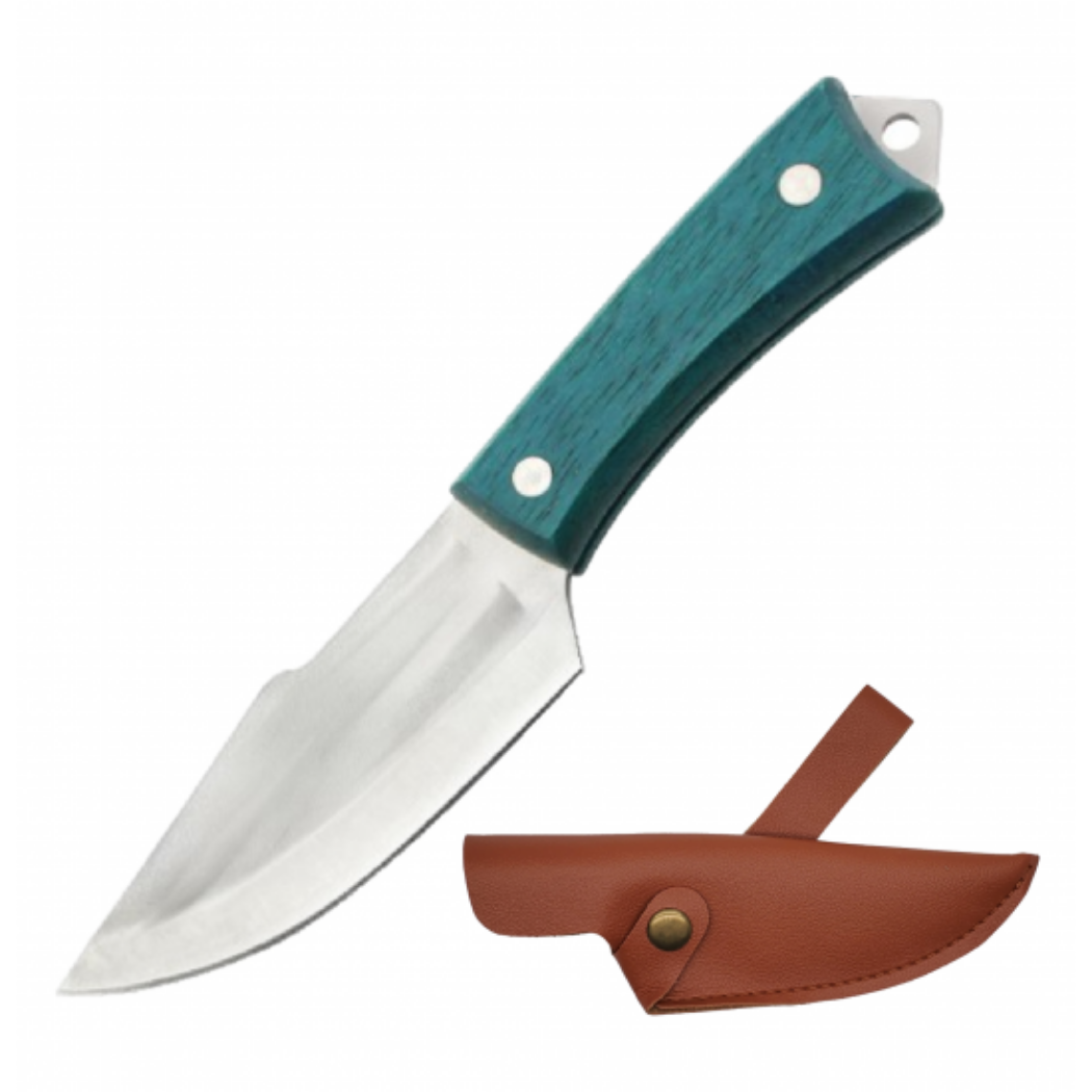 Hunting Knife 8.5" Overall with Sheath & Belt loop (120/12/20*11*20/47)