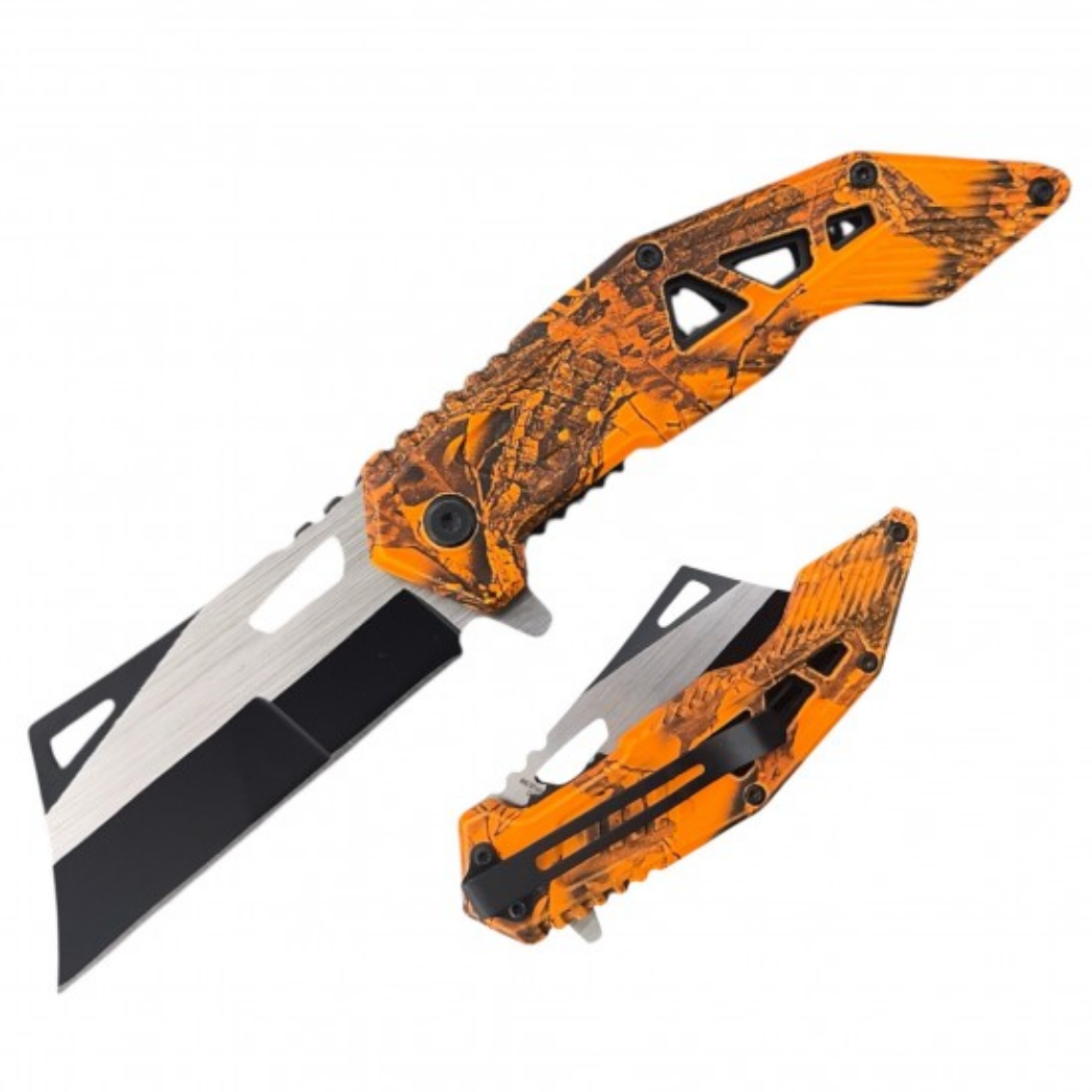 4.5" Spring Assist Pocket Knife ABS Handle (120/12/13*10*17/38)