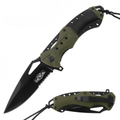 Spring Assisted Knife w/ABS Handle, 4.5" closed (120/12/12*9*17/40)