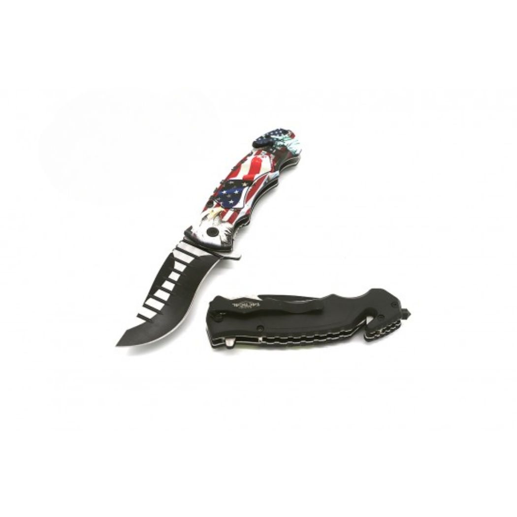Spring Assist Knife, 4.5" Closed. (120/12/13*10*17/44)