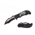 4.5" Spring Assist Pocket Knife ABS Handle (120/12/13*10*17/42)